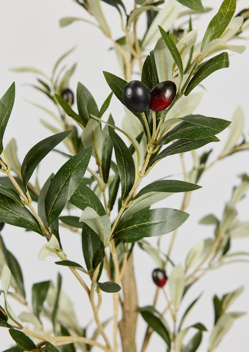 Artificial Potted Olive Tree Plant - 47.25"