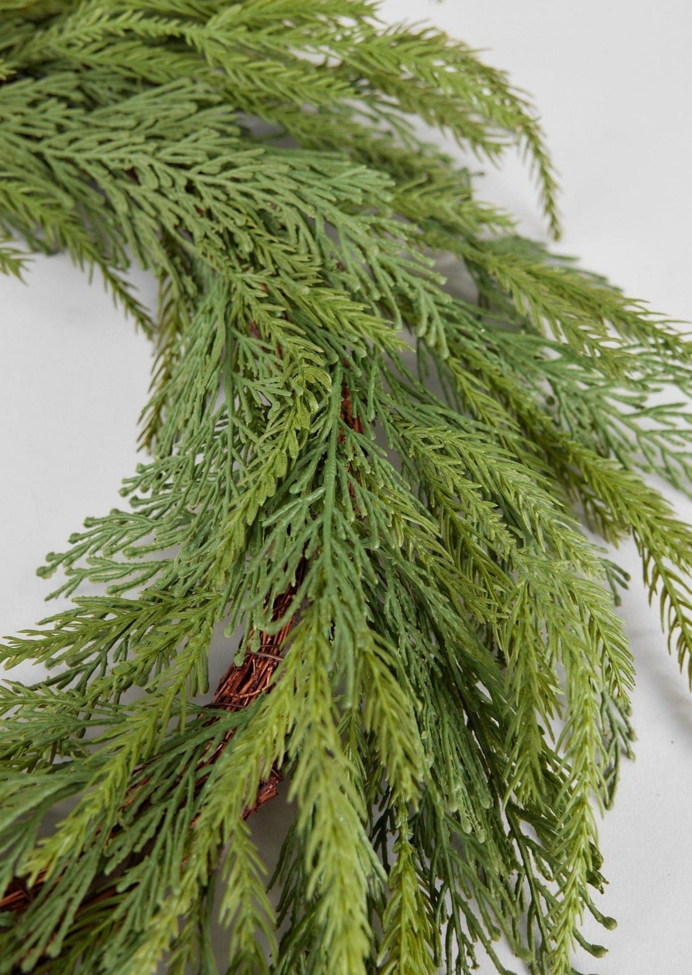 SALE - UV Treated Faux Indoor/Covered Outdoor Cedar Wreath - 24"