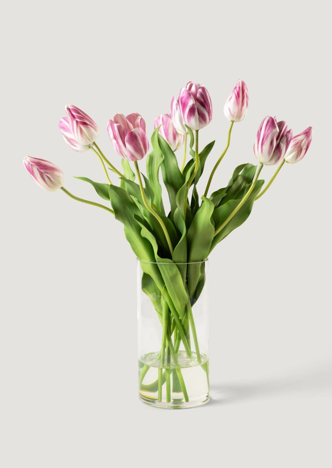 Mauve Faux Tulip Arrangement - 22"