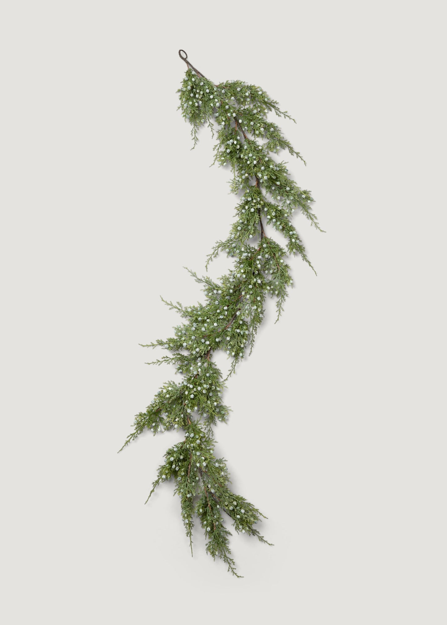 SALE - Deluxe Artificial Oregon Juniper Berry Garland - 48"