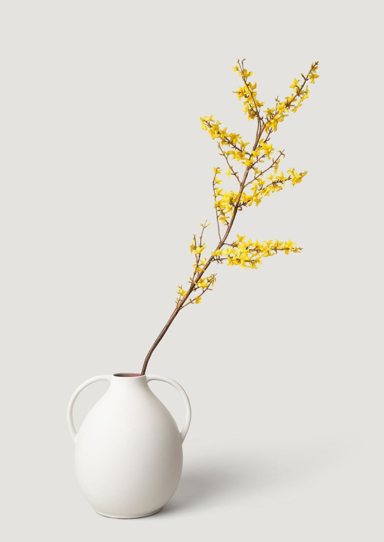 Yellow Faux Spring Forsythia Branch - 50"